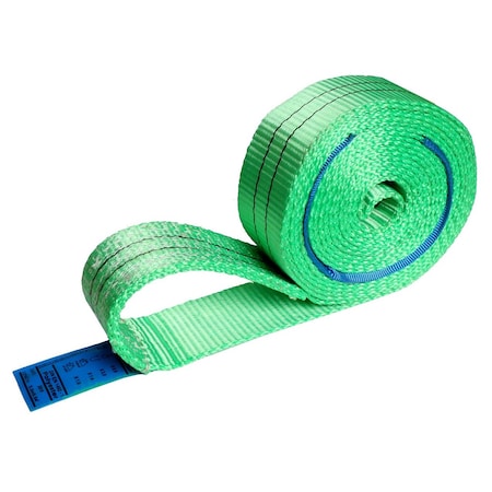 Aardwolf Endless Webbing Sling, 2.4in, Green, 4408 lb Cap. CLS2T
