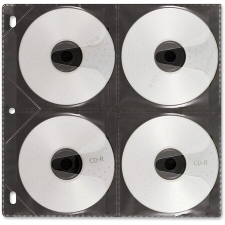 Ideastream Ideastream VZ01415 Two-Sided CD Refill Pages for Three-Ring Binder 50/Pack VZ01415