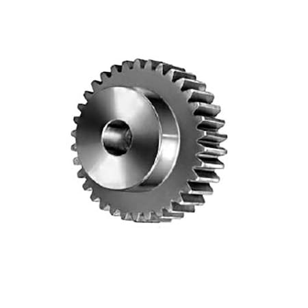Pti Hub Type Spur Gear, 16 mm Bore, 36 Teeth, 95 mm OD M2.5B36