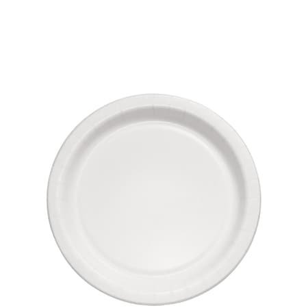 Tradex Intl Bare Eco-Forward Paper Plate 8.5" Medium Weight Plate White MP9BR-2054