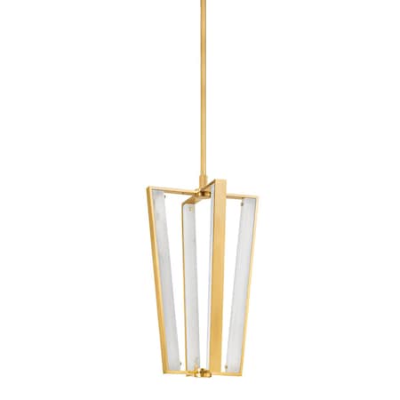 Hudson Valley Lighting Edgemere 4 Light Pendant 16 In. Aged Brass 4054-AGB
