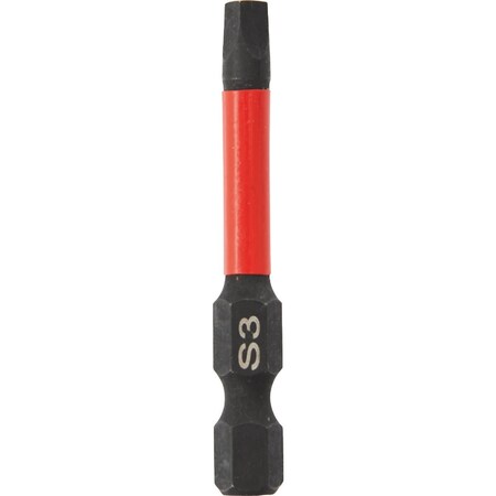Do It Best 2'' Square No, 3 Impact Ready Screwdriver Bit QJDIB-SC-021