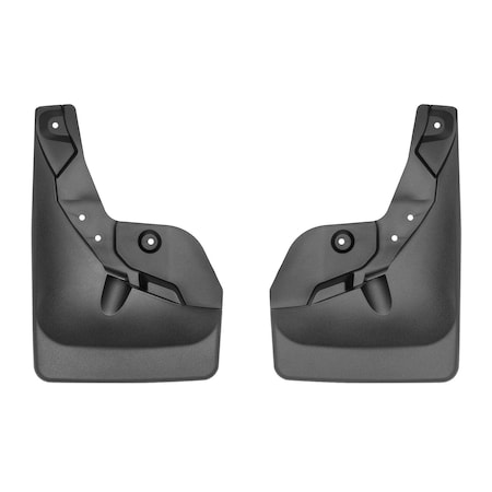 Weathertech Black, No Drill MudFlaps 110182