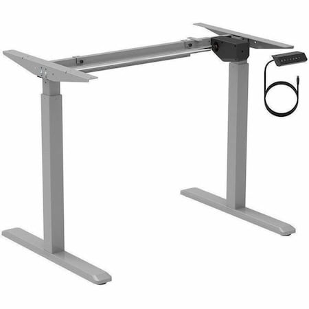 Monoprice Workstream by Sit-Stand Single Motor Height Adjustable Table Desk Fram 31292