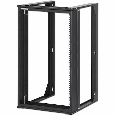 Intellinet Network Solutions HINGED SWING FRAME, 450 MM 17.7 IN. DEPTH, FLAT PACK, BLACK RAL 9004 716208