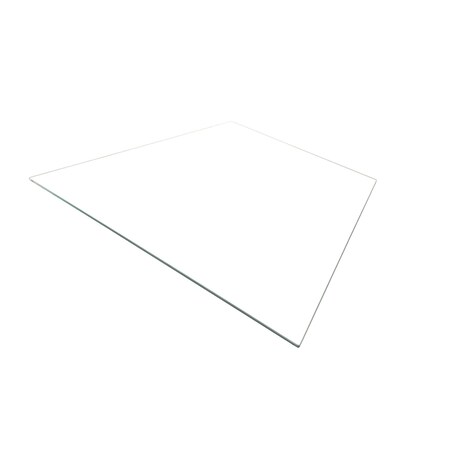 Hatco Single Glass End with Edging, GRHD 04.40.065.00