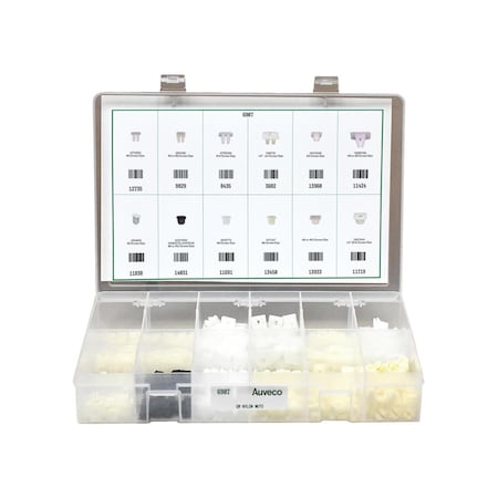 Auveco GM Nylon Nuts Quik-Select Ii Kit Assortment 6907