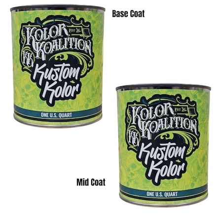 Kolor Koalition Automotive Touch Up Paint Acura Aspen White Pearl NH677P-4 Quart TUS-Quart-ACU-NH677P