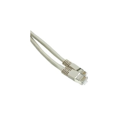Cable Wholesale Shielded Cat6a Gray Copper Ethernet Patch Cable, 10 Gigabit, Snagless/Molded Boot, POE 13X6-52115