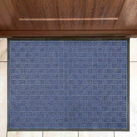 Floortex Doortex Ribmat Entrance Mat, Blue - 32" x 48" NREMFLLR0030