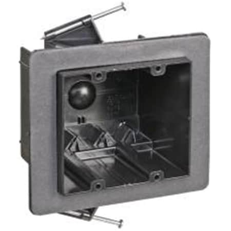 Abb Thermoplastic Double Gang Box Nail On Vapor Tight- 669116