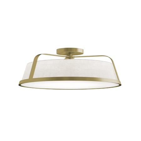 Afx Lizzette 18in Med Base Ceiling, Light Antique LIZC18MBLB