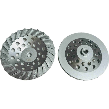 Vantage Product Turbo Segmented Cupwheel, Concrete Cutting, 7'', Soft STW724A1HT-S