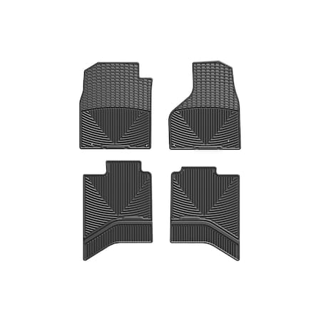 Weathertech Black, Front and Rear All Weather Floor Mats W337-W336