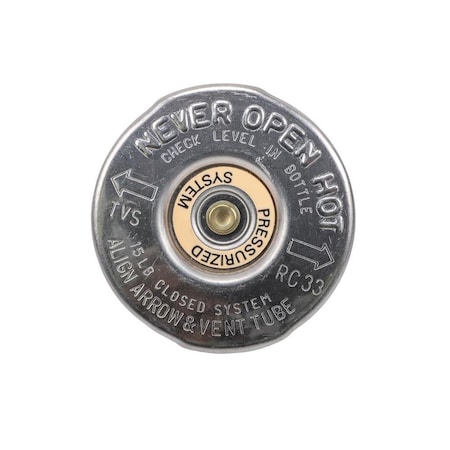 Acdelco CAP RAD SURGE TK, Radiator Cap, RC81
