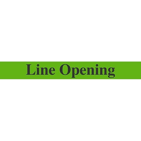 Accuform Barricade Tape 3X1000 LINE OPENING MPTQ854649AB01