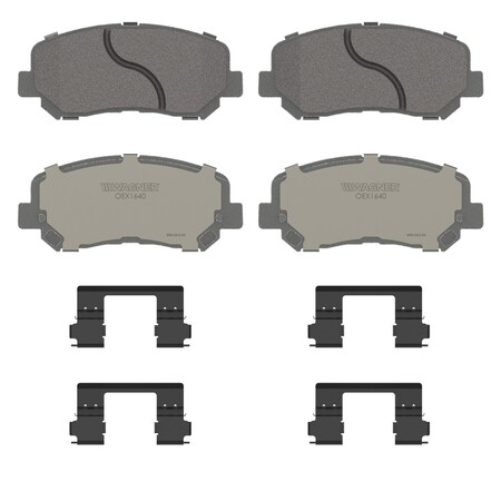 Wagner Brake OEX Front Disc Brake Pad Set Premium Ceramic,  OEX1640