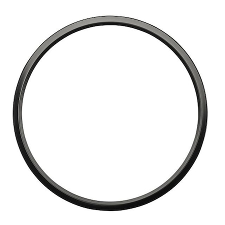 Keystone Clip-on trim | Matte black | Used on 11" Series A Round LED Surface Mount Downlight KT-SMLED-11RA-MB-TRIM