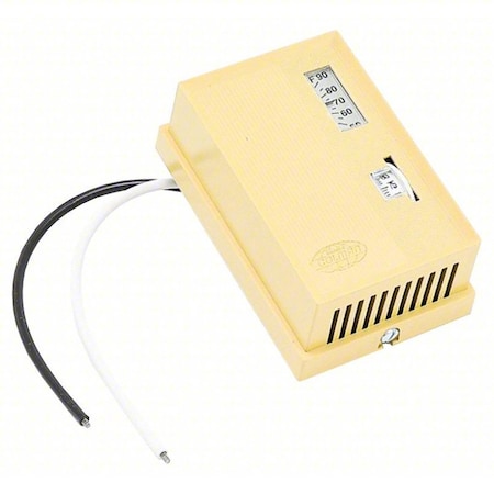 Schneider Electric Pneumatic Thermostat, 55/85 Deg F TK-1001