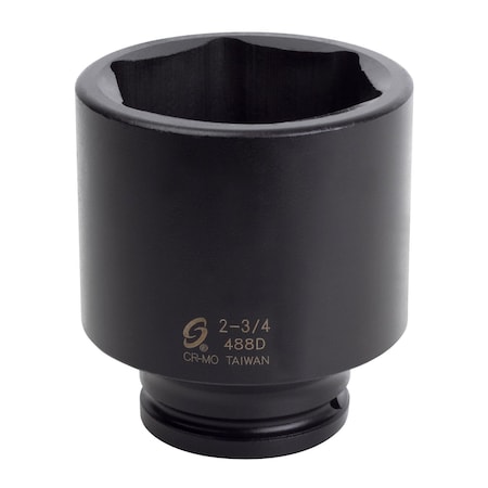 Sunex 3/4 in Drive 2-3/4 in Deep Impact Socket 488D