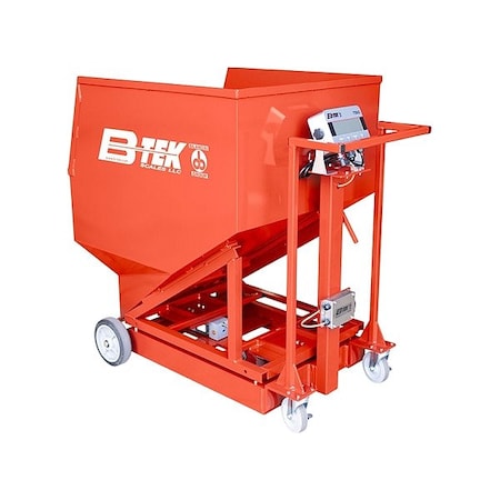 B-Tek Portable Weigh Hopper Floor Scale 912-3024