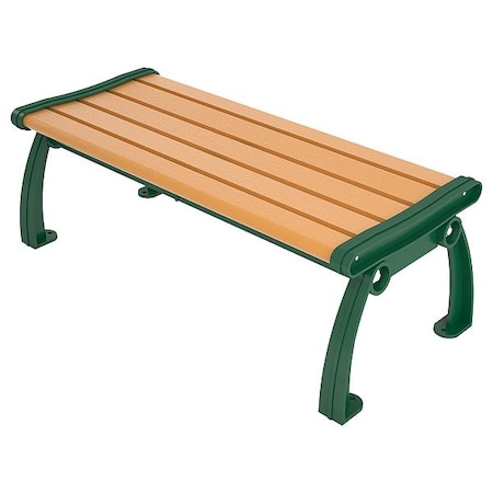 Ultrasite Outdoor Bench, 48 in L, Cedar PB 4CEDGFHERBAC