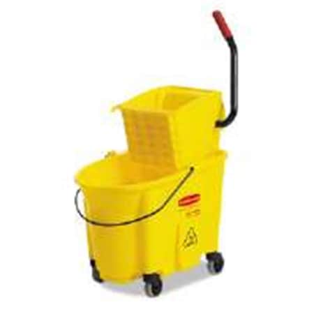 Deluxdesigns FG758088YEL Wavebrake 35-Quart Bucket Wringer Combinations- Yellow DE3234385