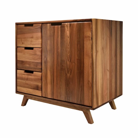 Native Trails Freestanding Walnut, Walnut, 33 in H, 36 in W VNA361