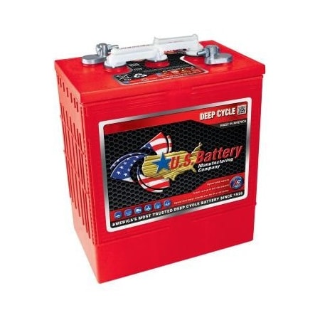 Us Battery 6V 340Ah Deep Cycle Battery, FLA, Offset "S" Terminal 803429