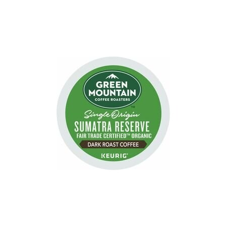 Green Mountain Coffee Roasters KCUP, ORGNC, FTSUMATRA, 24BX, 24PK 5000366637