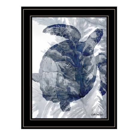 Homeroots Ocean Collection 3 Black Framed Print Wall Art 406951