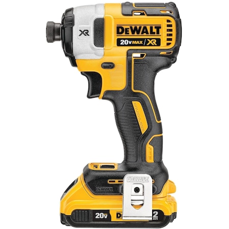 Dewalt 20V MAX* MATRIX XR COMPACT LIGHTWEIGHT CORDLESS IMPACT DRIVER KIT, .25 HEX DCF887D2