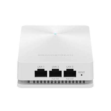 Grandstream Hybrid 802.11ac Wave-2 In-Wall WiFi AP (2x2 2.4 GHz, 4x4 5.0 GHz) GWN7624