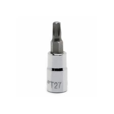 Crescent Torx Bit Sockets, 3/8 in Dr, T- 40 Opening 192-CDTS6N