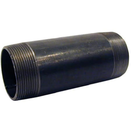Pannext Fittings NB20120 2 x 12 in. Black Nipple 180615