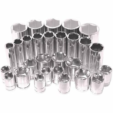 12 Drive 21mm Metric Socket 6 Points Deep 6 Pnt 12Dr21mm