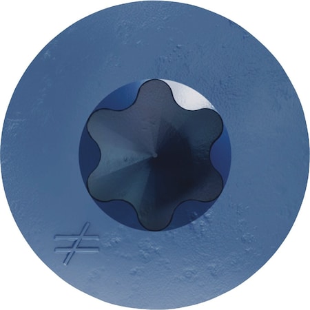 Simpson Strong-Tie Titen Turbo 3/16''x1-3/4'' Hex-Head Concrete & Masonry Screw Blue, 8 Ct. TNT18134HC8