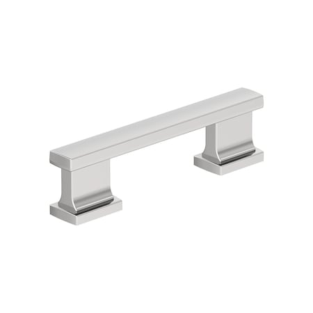 Amerock Triomphe 3 inch (76mm) Center-to-Center Polished Chrome Cabinet Pull, 25PK 25VMP3709026