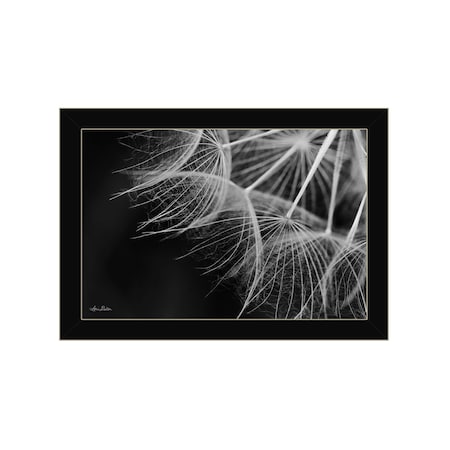Homeroots Delicate Beauty Black Framed Print Wall Art 530163