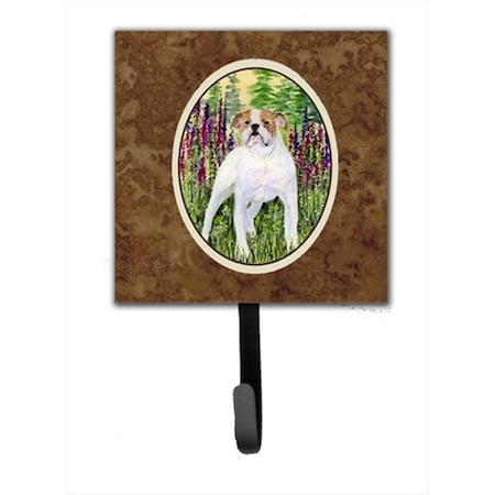 Carolines Treasures English Bulldog Leash Holder Or Key Hook SS8156SH4