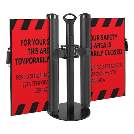 Modus Dual Mobile Stand, Round Flat, Red ZP+DPP-R-IH