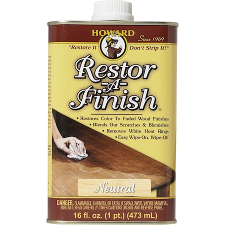 Howard Restor-A-Finish 16 Oz. Neutral Wood Finish Restorer RF1016