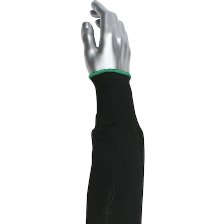 Kut Gard Single-Ply ATA / High Tenacity Polyester Blended Sleeve, Wide Width S10HTP/2BK-EW-ES6-18
