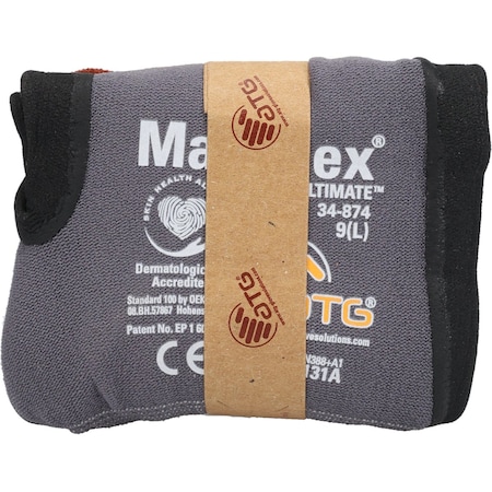 Maxiflex Ultimate Glove, 3XL, 1 PR 34-874V/XXXL