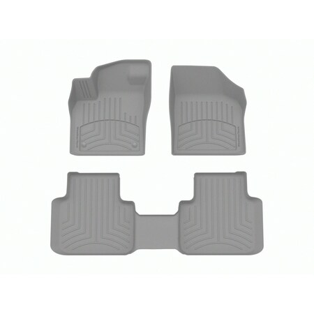 Weathertech Grey, Front and Rear FloorLiner HP 4615501-4610844IM