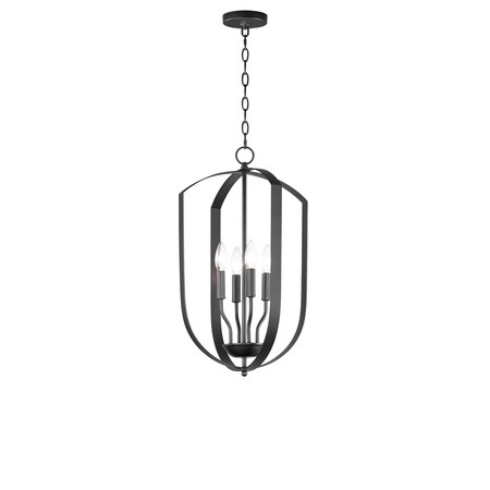 Maxim Provident 4-Light Chandelier 10034BK
