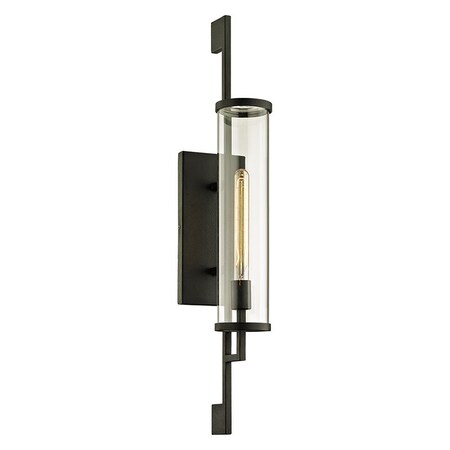 Troy Lighting Park Slope 1 Light Wall Sconce 5.75 In. Forged Iron B6463-FOR
