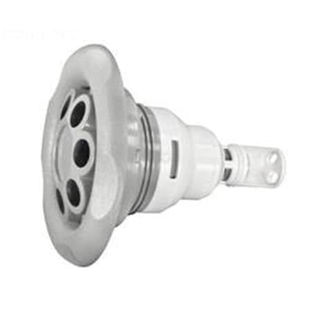 Powerhouse 5-Scallop Massage Thread In Power Storm Gunite Jet Internals, Gray PO2525864