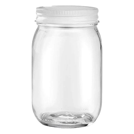 Zoro Select Bottle, Clear, Glass, PK12 335792