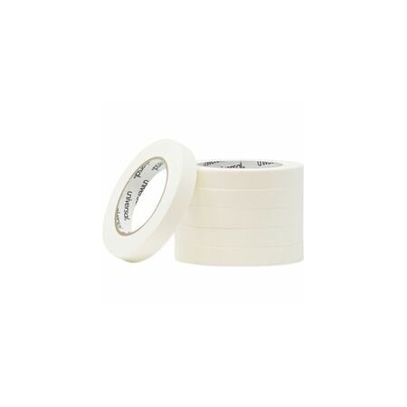 Universal Masking Tape, 0.75 in. x 60 yd., 6PK UNV51334